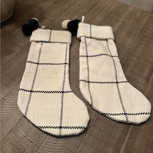 Set of two Christmas Stockings. Like new.